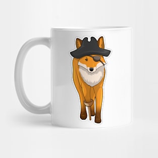 Fox Pirate Eye patch Mug